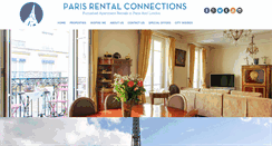 Desktop Screenshot of parisrentalconnections.com